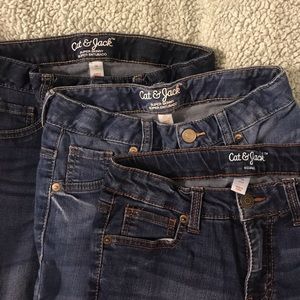 NWOT Lot of 3 Cat & Jack Jeans/ Jeggings, girls size 10